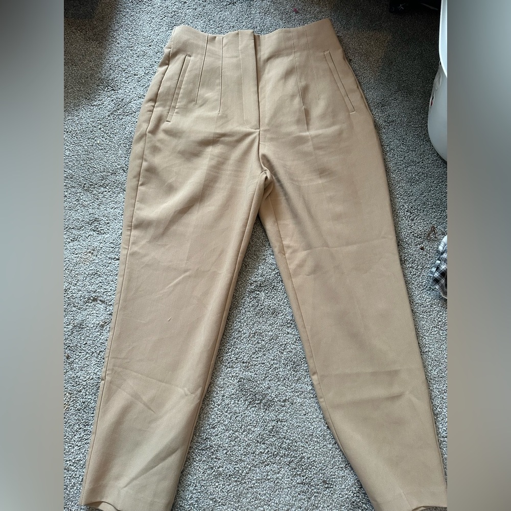 Zara High wasted Pants